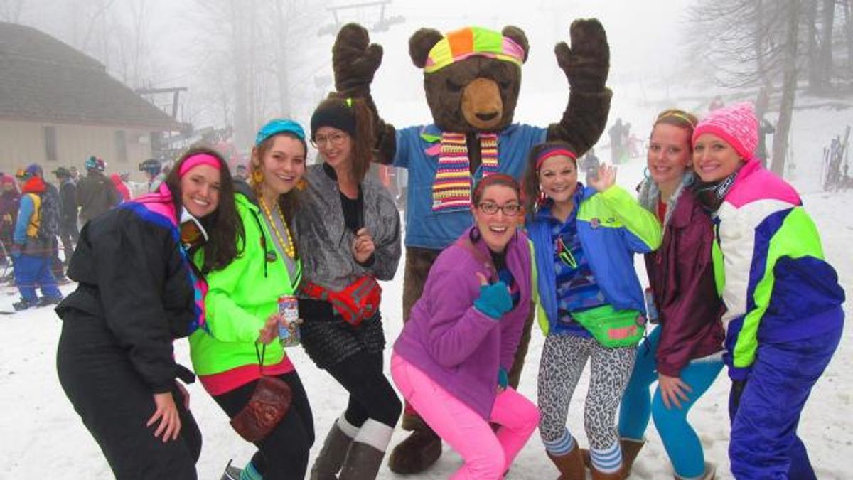 Totally 80s Retro Ski Weekend