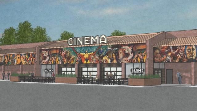 Rendering: Alamo Drafthouse Raleigh