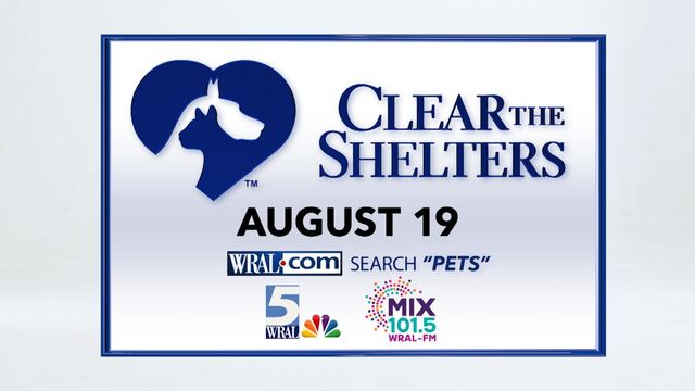 WRAL to help Clear the Shelters