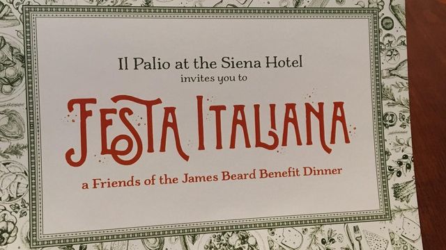 Il Palio preps for James Beard benefit dinner