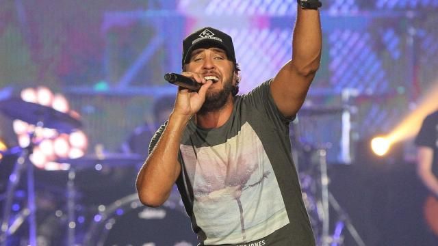 Luke Bryan hits Coastal Credit Union Music Park at Walnut Creek on Satruday August 19, 2017 in Raleigh, N.C. (Chris Baird / WRAL Contributor).