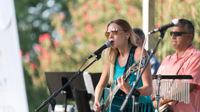 Brooke Hatala performs at the Kirby Derby at Dix Raleigh. (Jeff Sloyer / WRAL Contributor)