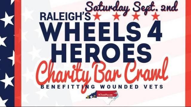 Wheels 4 Heroes Charity Crawl Raleigh