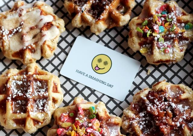 Smashed Waffles