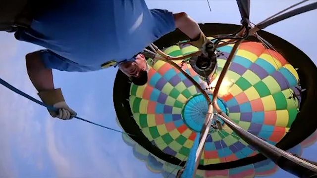 WRAL photographer shares balloon flight