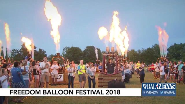 Balloon festival fires up a final salute to veterans