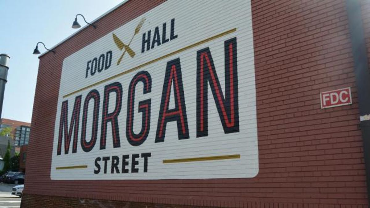 Morgan Street Food Hall's opening day
