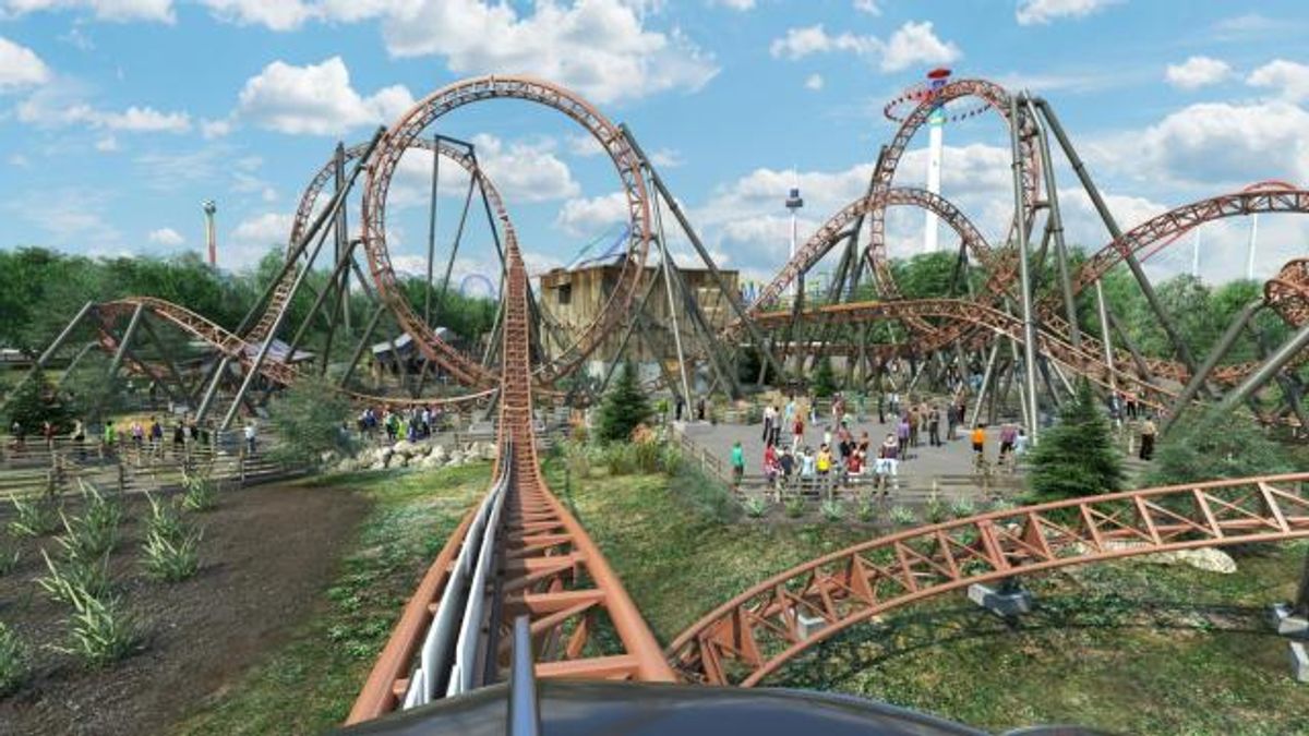 Carowinds' Copperhead Strike 