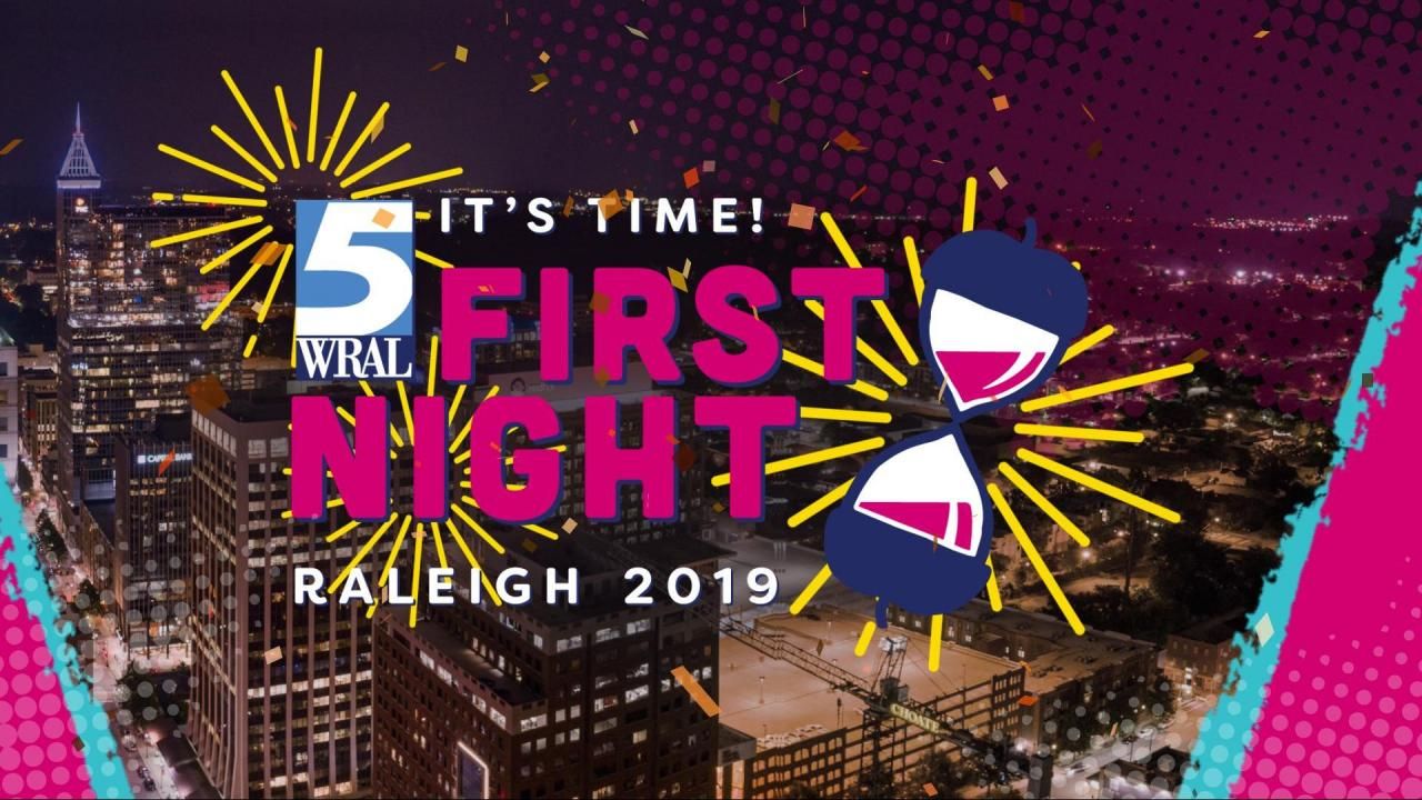 Neon roller skating rink among new WRAL First Night Raleigh attractions