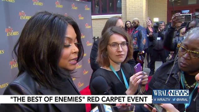 'The Best of Enemies' brings stars to red carpet premiere in Durham