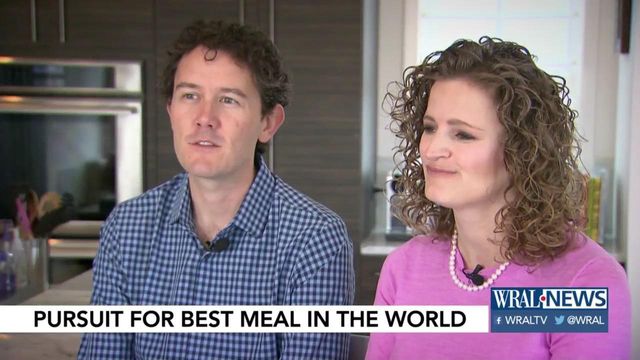 Raleigh couple completes persuit for best meal in the world