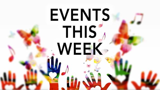 April 29 - May 3: Events this week