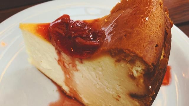 Cheesecake at Barcelona Wine Bar