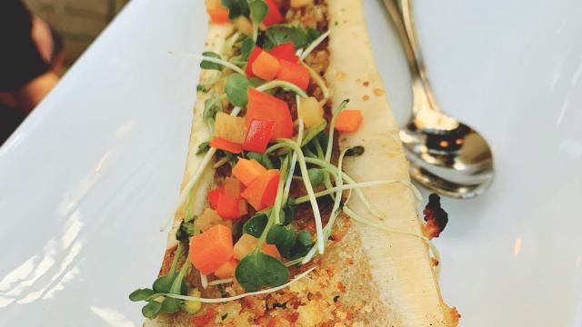 Bone marrow at Barcelona Wine Bar