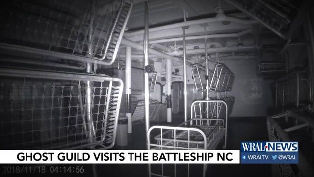 Ghost Guild visits NC Battleship in Wilmington