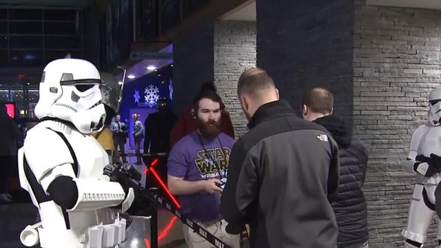 Fans flock to see latest 'Star Wars' installment at Raleigh IMAX
