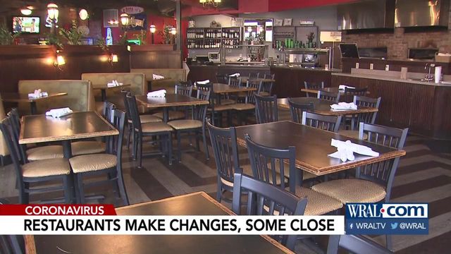 Restaurants try to cope as coronavirus keeps customers away