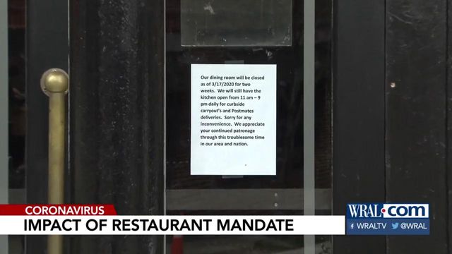 Owners, servers will struggle under restaurant closure order