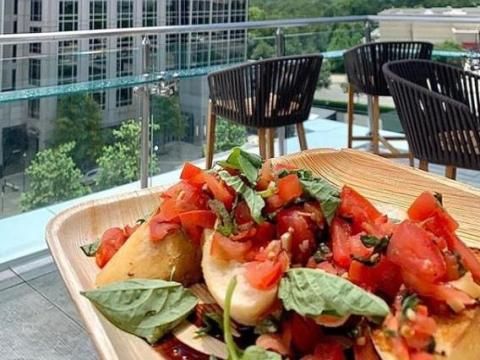 We love the Level 7 Rooftop bar in Raleigh in the summer