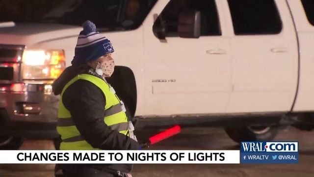 Refunds, extra lane ease traffic at WRAL Nights of Lights