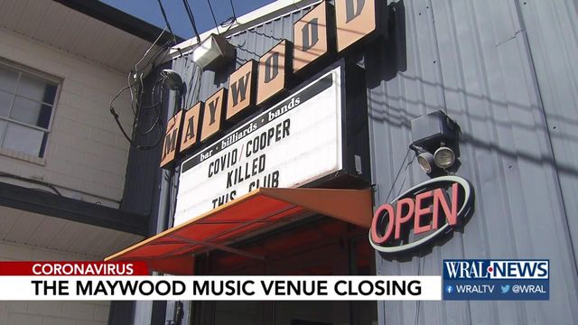 Coronavirus restriction causes Raleigh music venue to shutter its doors