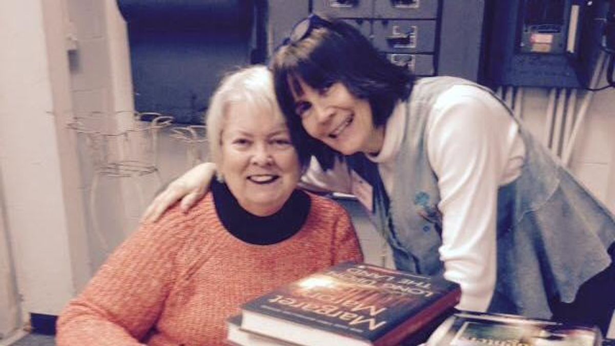 Margaret Maron and Sarah Goddin