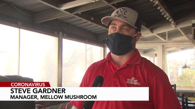 Mellow Mushroom in Raleigh responds to looser restrictions