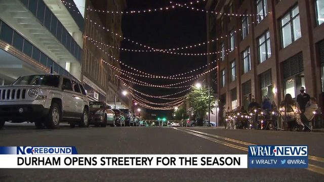 The Streetery returns, filling downtown Durham with music and food