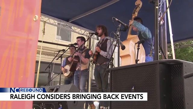 Raleigh considers bringing back large events
