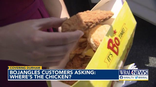 Bojangles fans left empty-handed by chicken shortage
