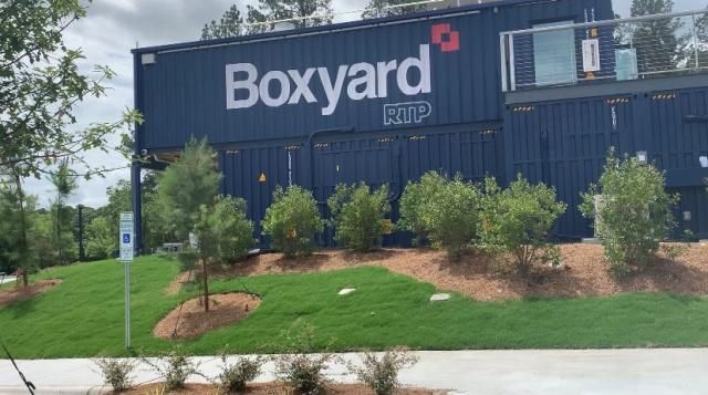 Boxyard RTP, located at Park Offices Dr, Research Triangle