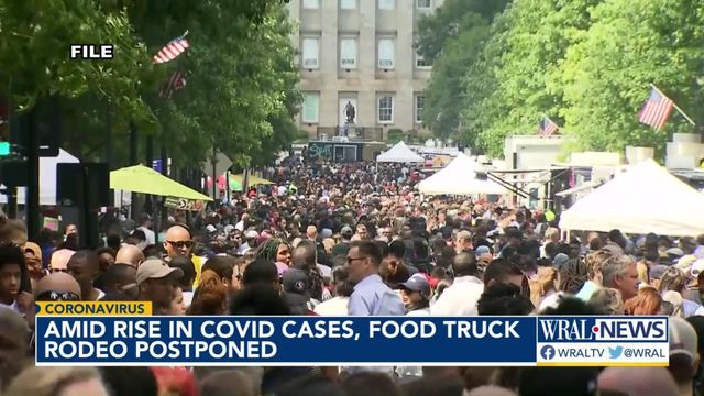 Feasibility of future events in question after Raleigh Food Truck Rodeo canceled over Delta variant concerns