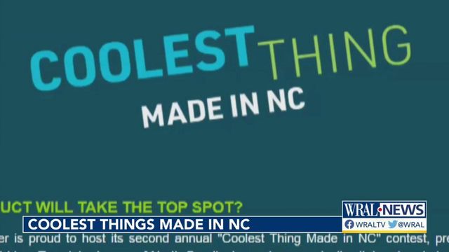 Top 5 coolest things made in NC announced Sept. 20 