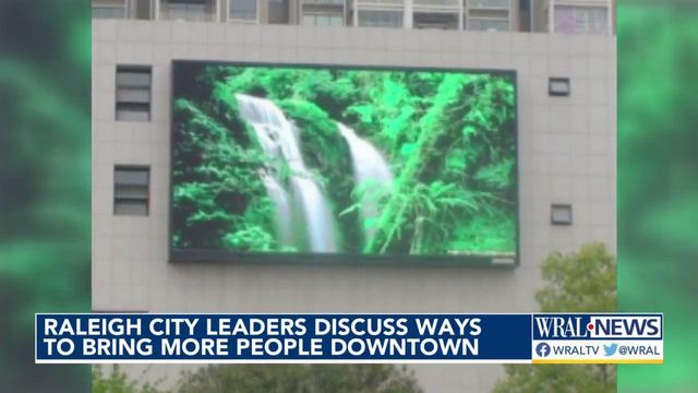 Raleigh city leaders hope to attract more visitors to downtown