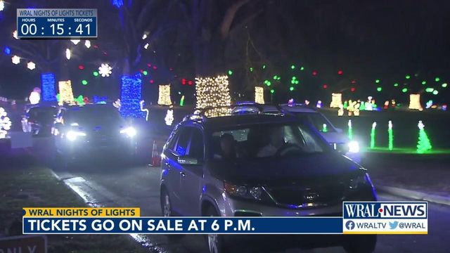 Light up the holiday season with the revised WRAL Nights of Lights
