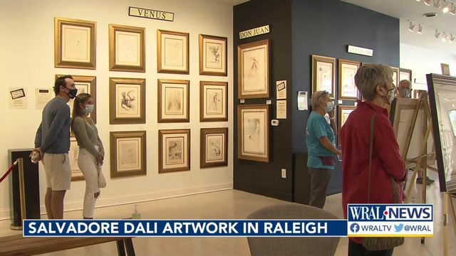 World-renowned artist's works featured in Raleigh