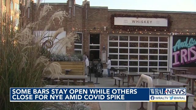 Some Raleigh bars stay open for NYE, others forced to close