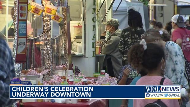 Children's New Year's Eve celebration begins downtown Raleigh