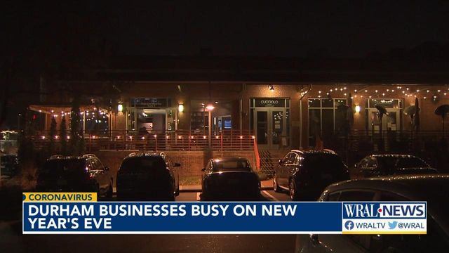 Durham businesses busy on New Year's Eve 