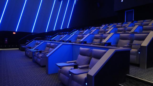 How to use the pod-style seating at the new Paragon Theaters in Cary