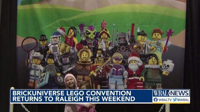 Lego convention brings Lego masters from all over to Raleigh