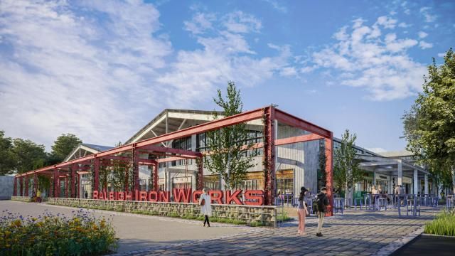 Raleigh Iron Works rendering 