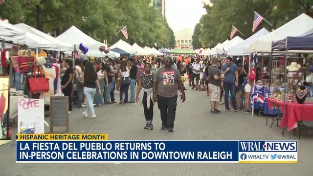 Fiesta Del Pueblo returns to in-person celebration in Raleigh