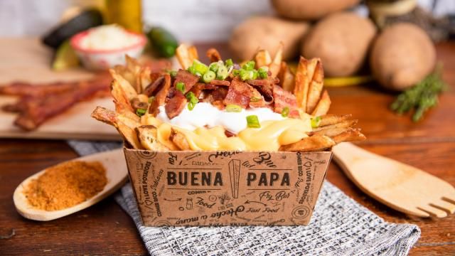 Buena Papa Fry Bar Morgan Street Food Hall - El Americano (the american)