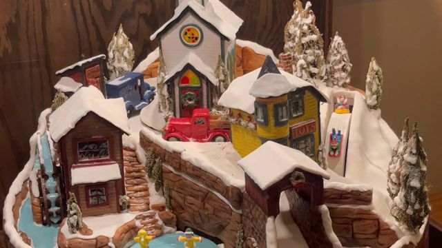 National Gingerbread House Competition held in Asheville