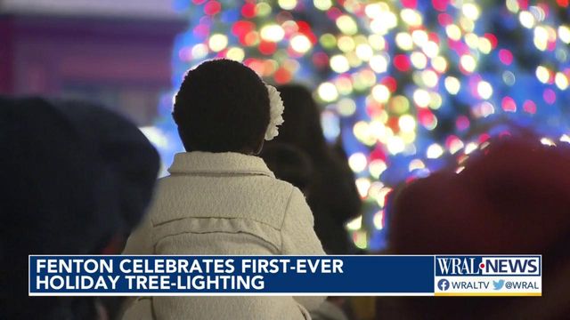 Fenton celebrates first-ever tree-lighting