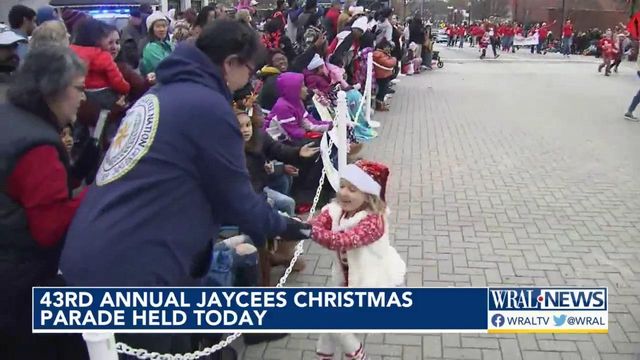 43rd annual Jaycees Christmas Parade held Saturday