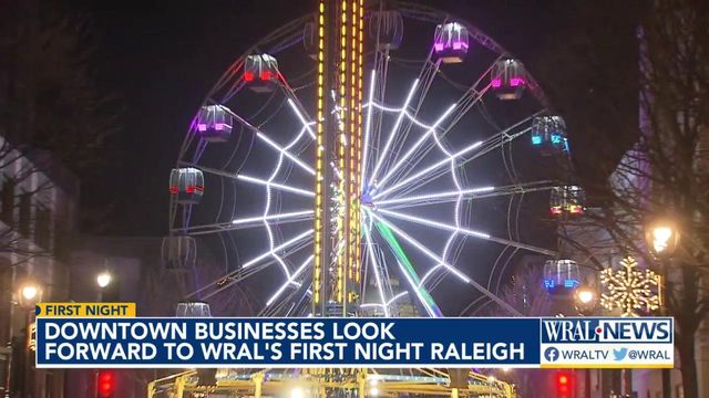 Downtown businesses look forward to WRAL First Night Raleigh