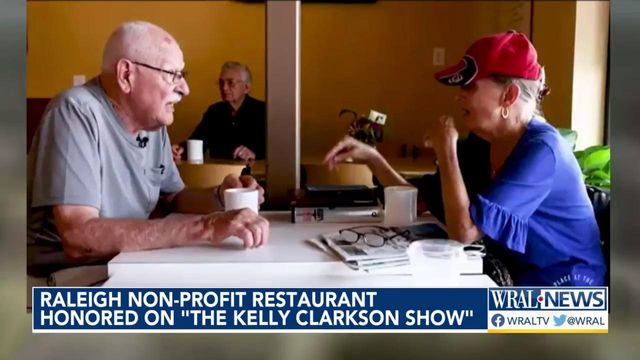 Raleigh's A Place at the Table honored on 'The Kelly Clarkson Show'