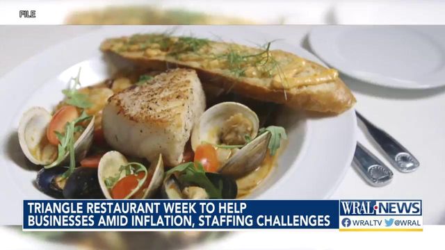 Triangle Restaurant Week to help businesses amid inflation, staffing challenges